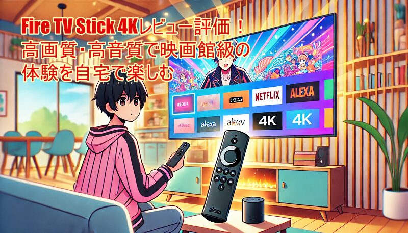 Fire TV Stick 4Kレビュー