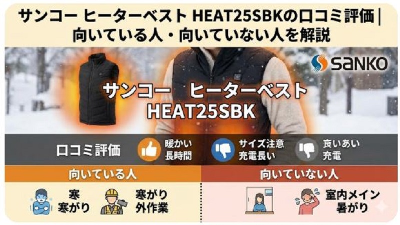 サンコー ヒーターベスト