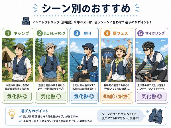 シーン別おすすめ